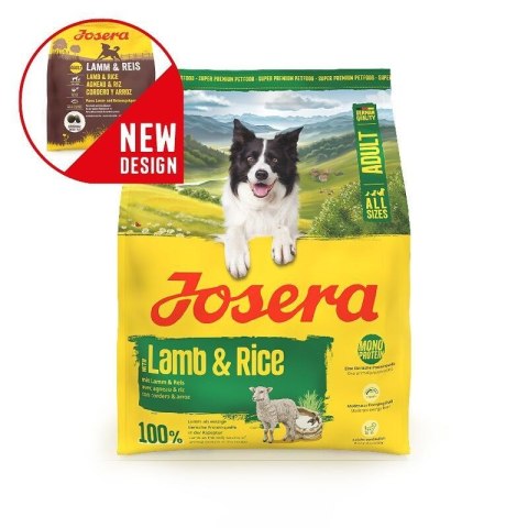 Josera Adult Lamb & Rice karma dla psów 900g