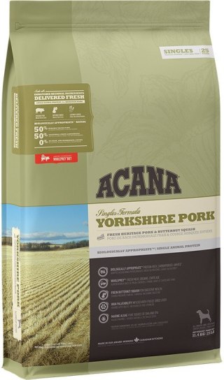 ACANA Yorkshire Pork 11,4kg (WYPRZEDAŻ)
