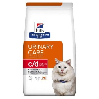 HILL'S Prescription Diet Urinary Care Feline c/d Multicare Stress Chicken - sucha karma dla kota - 3 kg (WYPRZEDAŻ)