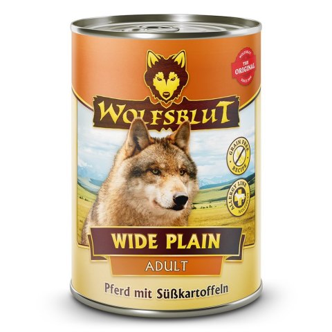 WOLFSBLUT Wide Plain Adult horse/sweet potatos 395g