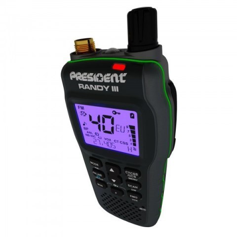 CB Radio przenośne ręczne ASC PRESIDENT Randy III