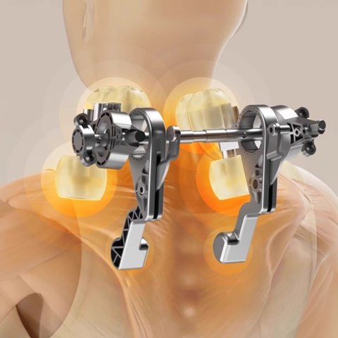 MEDIA-TECH BEZPRZEWODOWY MASAŻER RAMION MT6533