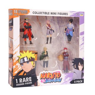 NARUTO SHIPPUDEN FIGURES - 6 PACK DELUXE EDITION VER. C