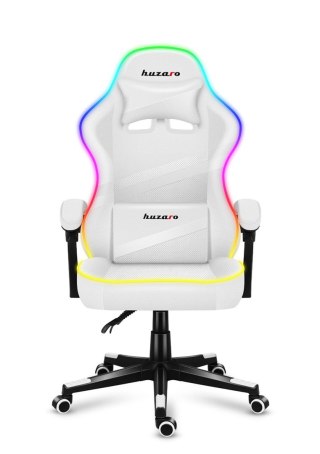 Fotel gamingowy Huzaro Force 4.4 RGB White (WYPRZEDAŻ)