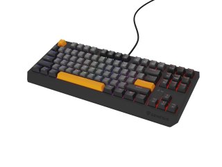 KLAWIATURA DLA GRACZY GENESIS THOR 230 TKL ANCHOR GRAY NEGATIVE US RGB MECHANICZNA OUTEMU RED (WYPRZEDAŻ)