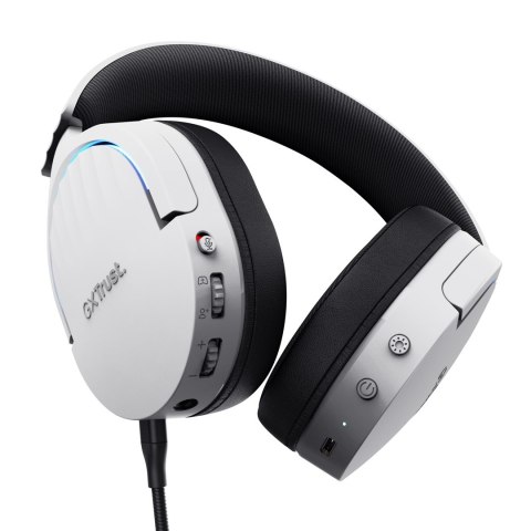 Słuchawki gamingowe Trust GXT 491W FAYZO WIRELESS White