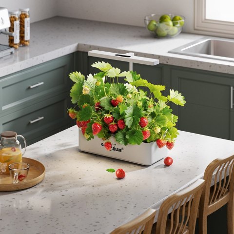 GREENBLUE INTELIGENTNY SYSTEM WEWNĘTRZNEJ UPRAWY ROŚLIN, DONICZKA SMART, POJEMNOŚĆ 4L, NA 12 ROŚLIN, DIODY LED FULL SPECTRUM