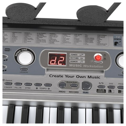 SUPRIMO 824 USB KEYBOARD - Organy z mikrofonem dla dzieci do nauki gry