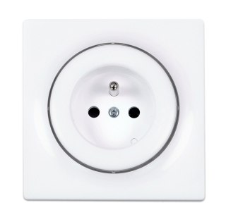 Inteligentne gniazdko FIBARO Walli Outlet Type E, białe (FGWOE-011)