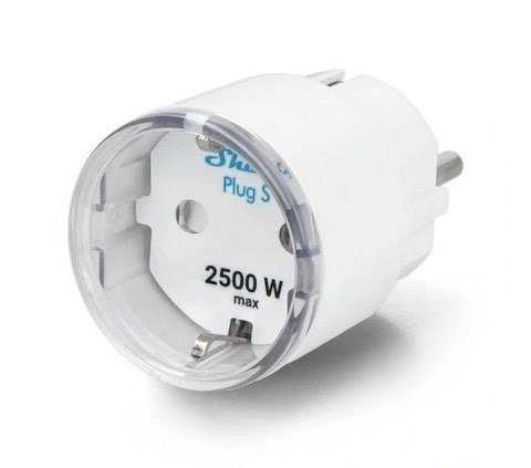 Inteligentne gniazdo Shelly Wave Plug S Z-Wave 800, białe