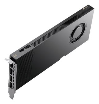 PNY RTX PRO 4000 Blackwell, 24 GB GDDR7 ECC 192-bit, 140W, PCI Express 5.0 x16, 4 x Display Port 2.1, ATX bracket, 1x CEM5 16-pi