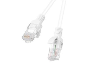PATCHCORD KAT.5E UTP 3M BIAŁY FLUKE PASSED LANBERG 10-PACK