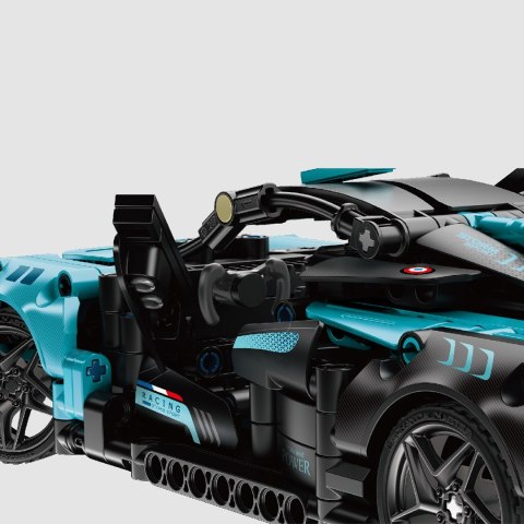 Klocki iM.Master RC Wyścigówka Niebieska 439 elementów