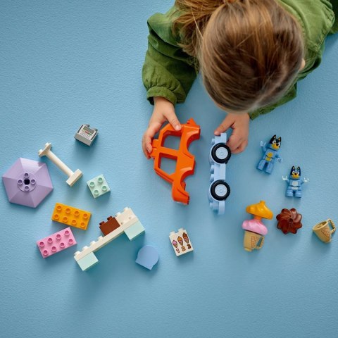 LEGO DUPLO Bluey 10458 Wyprawa po lody z Blue