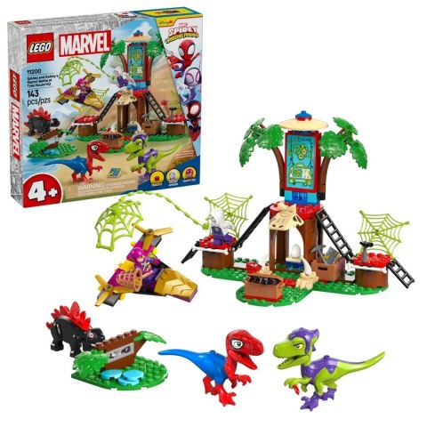 LEGO MARVEL SUPER HEROES 11200 Bitwa Spidey'ego i Gobby'ego przy domku na drzewie