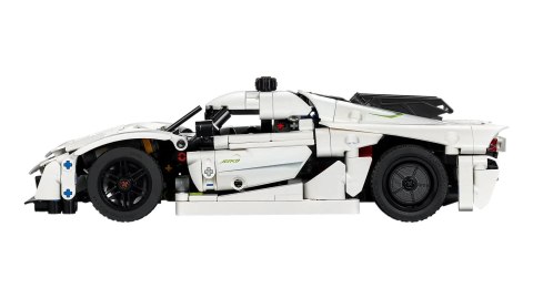 LEGO 42184 Technic - Biały hipersamochód Koenigsegg Jesko Absolut