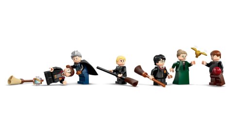 LEGO Harry Potter 76447 Zamek Hogwart lekcja latania na miotle