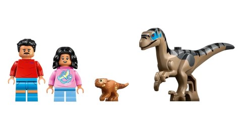 LEGO Jurassic World 76972 Ucieczka terenówką przed raptorem