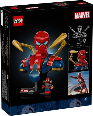 LEGO Marvel Super Heroes 76326 Popiersie Iron Spider-Mana