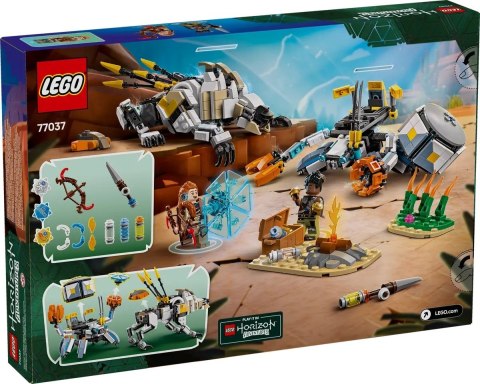 LEGO HORIZON 77037 Aloy i Varl kontra krabołaz i piłoząb (WYPRZEDAŻ)