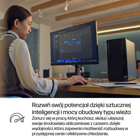 HP ProDesk 4 Tower G1i Desktop AI PC Ultra 5 225 16GB DDR5 SSD512 Arc 130T W11Pro 3Y OnSite