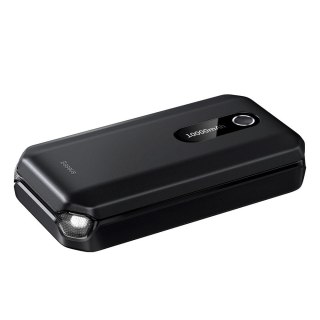 Baseus powerbank Power Starter Jump Starter urządzenie rozruchowe booster 10000mAh 12V (1000A / 500A) + kable krokodylki czarny 