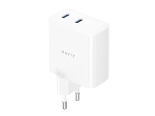 Ładowarka Havit USB-C+USB-C UC45 EU