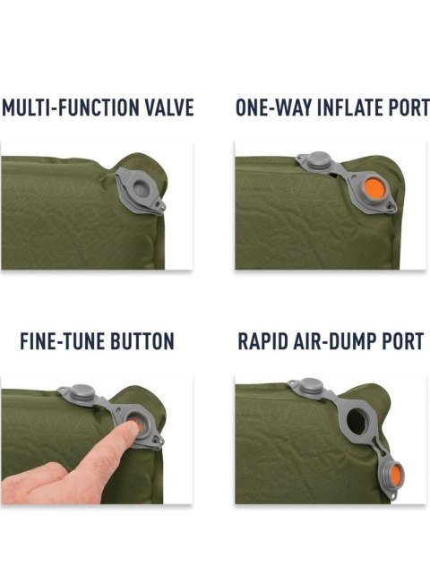 Mata samopompująca SEA TO SUMMIT Camp Plus RW, moss green