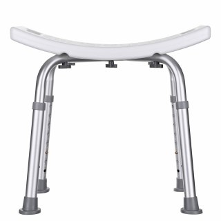 Taboret prysznicowy prostokątny z regulacją wysokości