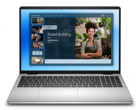 Dell 16 DC16251 Core 5 120U 16.0" FHD+ 300nits AG 16GB DDR5 5200 SSD512 Intel UHD Graphics FgrPr WLAN+BT Backlit Kb 4 Cell 54Wh 