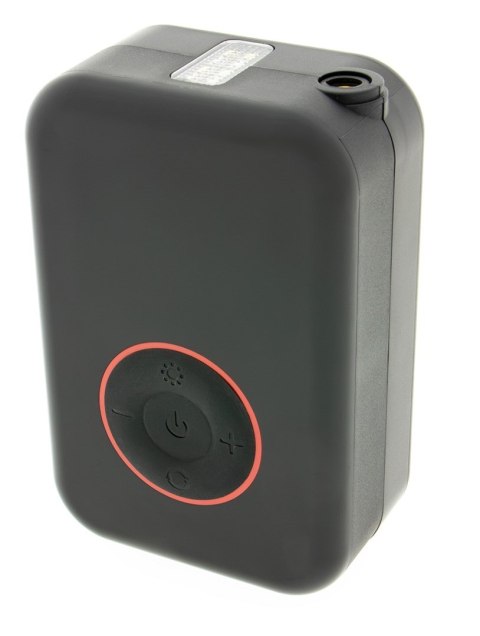 PATONA Pompka Elektryczna do opon samochodowych, rowerowych, materacy, piłek 10,3 bar / 150 PSI z Powerbankiem i Lampką LED