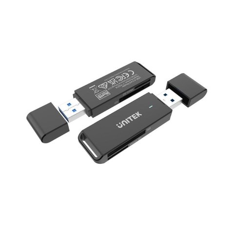 UNITEK CZYTNIK KART SD I MICROSD USB-A, Y-9327A