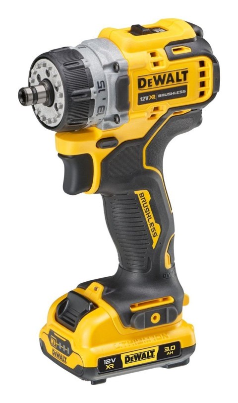 Wiertarko-wkrętarka z 4 głowicami 12V DCD703L2T DEWALT