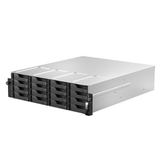 NAS Asustor Lockerstor 16R Pro AS7216RDX, 3U rack, 16x (3.5" SATA HDD/ 2.5" SSD), AMD Ryzen 7 Pro 7745 8C 3.8GHz (up to 5.3GHz),