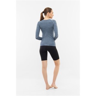 Bielizna termoaktywna damska VIKING Lana Pro Longsleeve Merino rozmiar M, szara