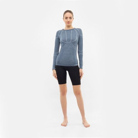 Bielizna termoaktywna damska VIKING Lana Pro Longsleeve Merino rozmiar S, szara