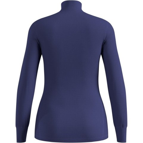 Bielizna termoaktywna z długim rękawem Odlo BL TOP turtle neck l/s ACTIVE WARM roz. M Niebieska