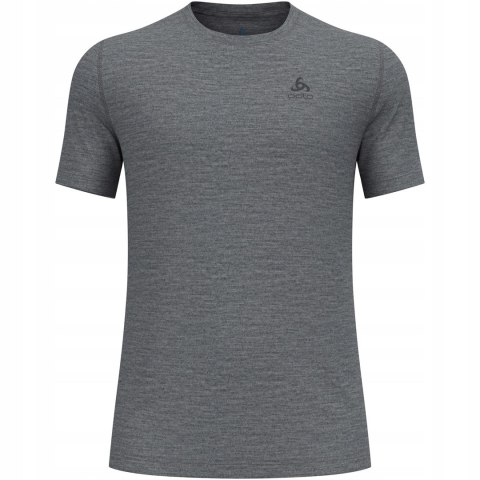 Bielizna termoaktywna z krótkim rękawem Odlo BL TOP crew neck l/s MERINO 160 roz. L Ciemnoszary