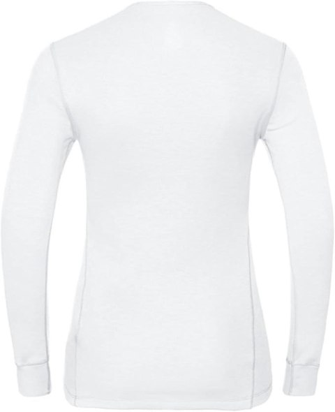 Koszulka damska Odlo BL TOP crew neck l/s ACTIVE WARM ECO roz. S Biała