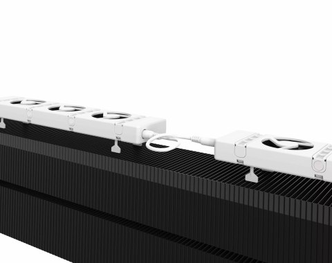 SpeedComfort Wentylator grzejnikowy Trio-Set