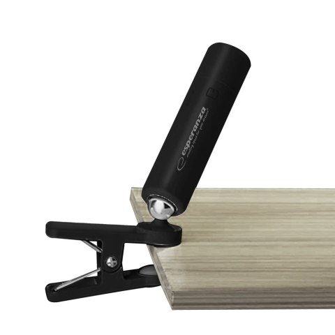 ESPERANZA ESPERANZA LAMPKA BIURKOWA LED 3W1 AGENA CZARNA ELD118K