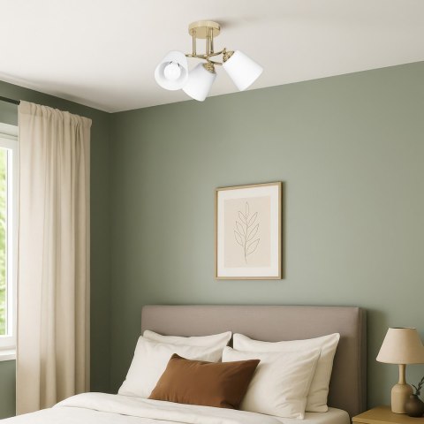 Lampa wisząca Activejet AJE-EMILY 3P GOLD E27 3x40W