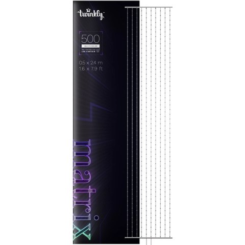 Twinkly Matrix kurtyna świetlna 500 RGB 05 x 2.4 m