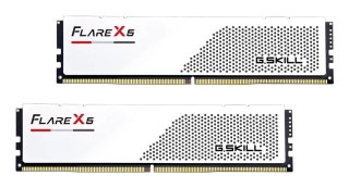 G.SKILL FLARE X5 AMD DDR5 2X32GB 6000MHZ CL30 EXPO WHITE F5-6000J3040G32GX2-FX5W