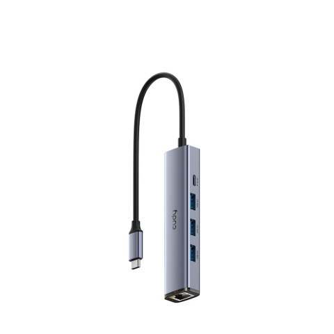 CUDY UH605 Hub 5-IN-1 USB z GbE