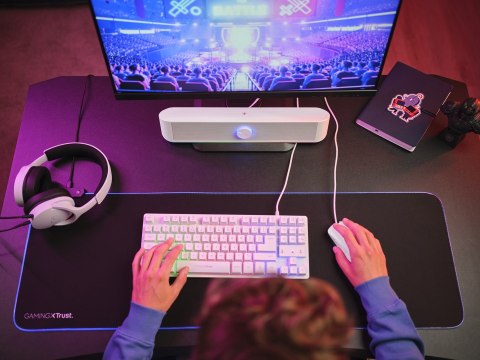 Soundbar TRUST GXT619W THORNE RGB Biały