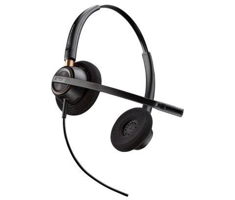 Słuchawki Poly EncorePro HW520 Binaural Wired Headset, USB-A, Black