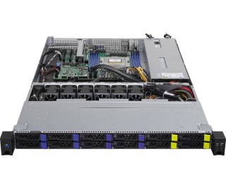 Platforma AsRock Rack (1U) 1U8S4E-GENOA/2T AMD Epyc 9005/9004 (8x 2,5" SATA HS, 4x 2,5" NVMe HS, 2xM.2, 2x10Gbe, IPMI, 1+1 750W)