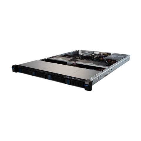 Platforma MSI Rack (1U) AMD S1102-02 Epyc 4004/4005 Ryzen 7000/9000 (4x 3,5"/2,5", 2xM.2, 2x10Gbe, IPMI, 1+1 450W)