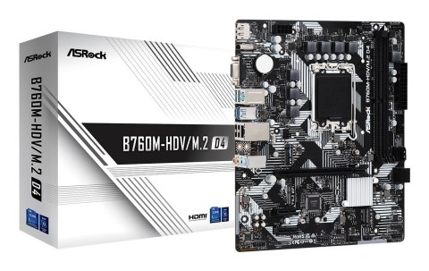 Płyta główna Asrock B760M-HDV/M.2 D4